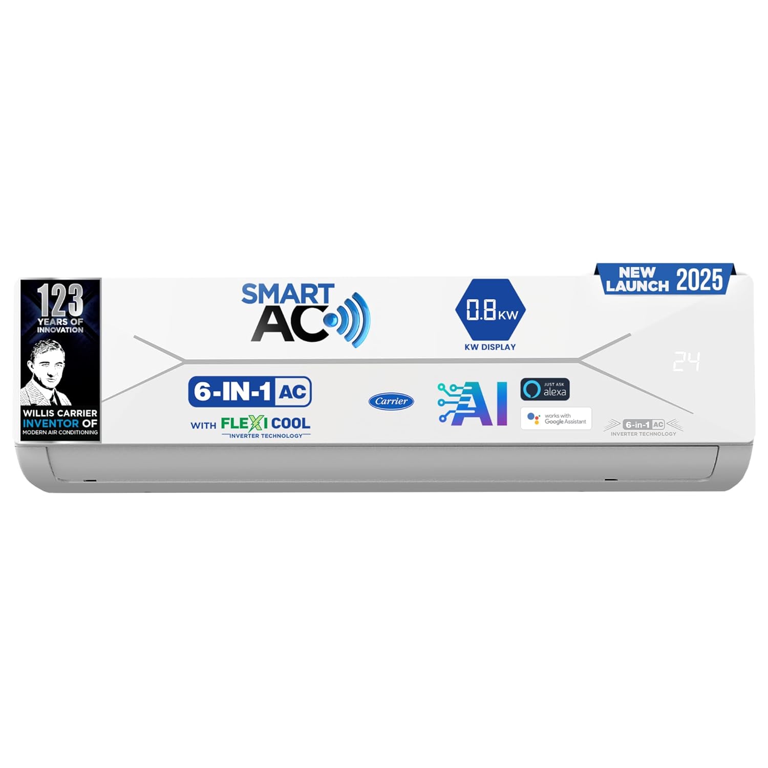 Carrier 1.5 Ton 3-Star Wi-Fi Inverter AC