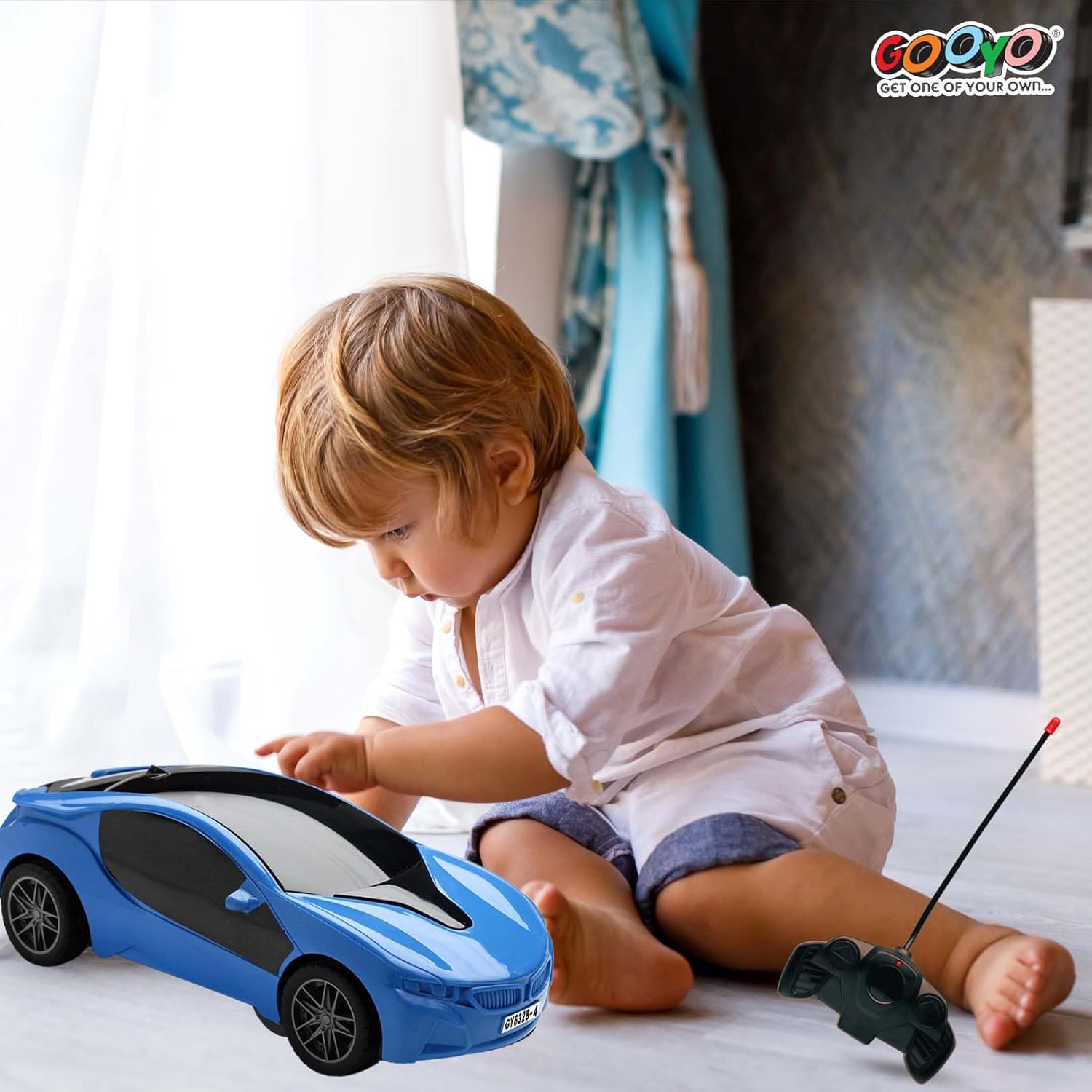 Gooyo High-Speed Remote Car Toy – Battery Operated