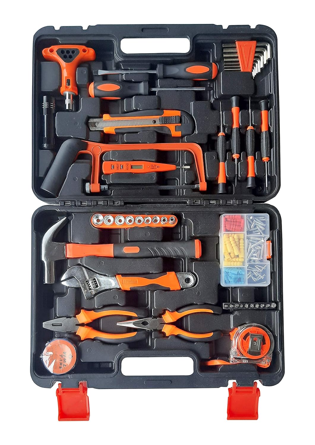 iBELL 145-Piece Tool Kit (iBELLTB145-9) – Orange/Black