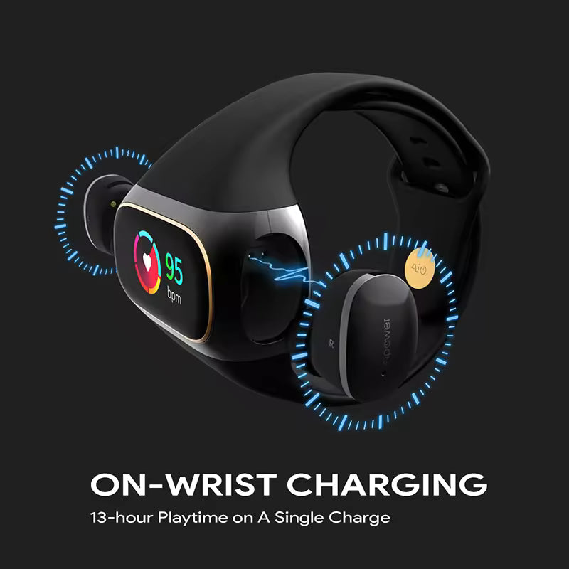 Aipower W20P Fitness Watch with Earphones