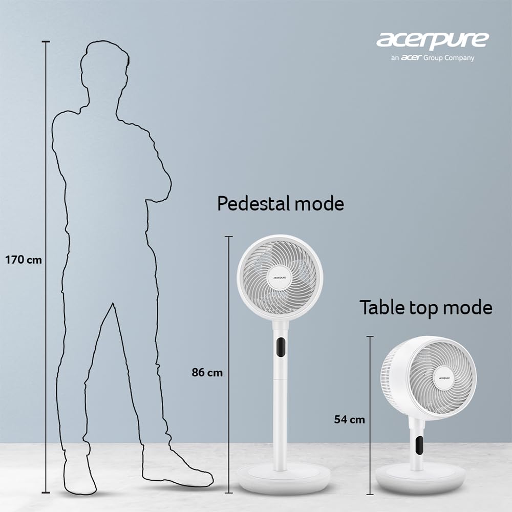 Acerpure Cozy F2 2-in-1 Pedestal/Table Fan