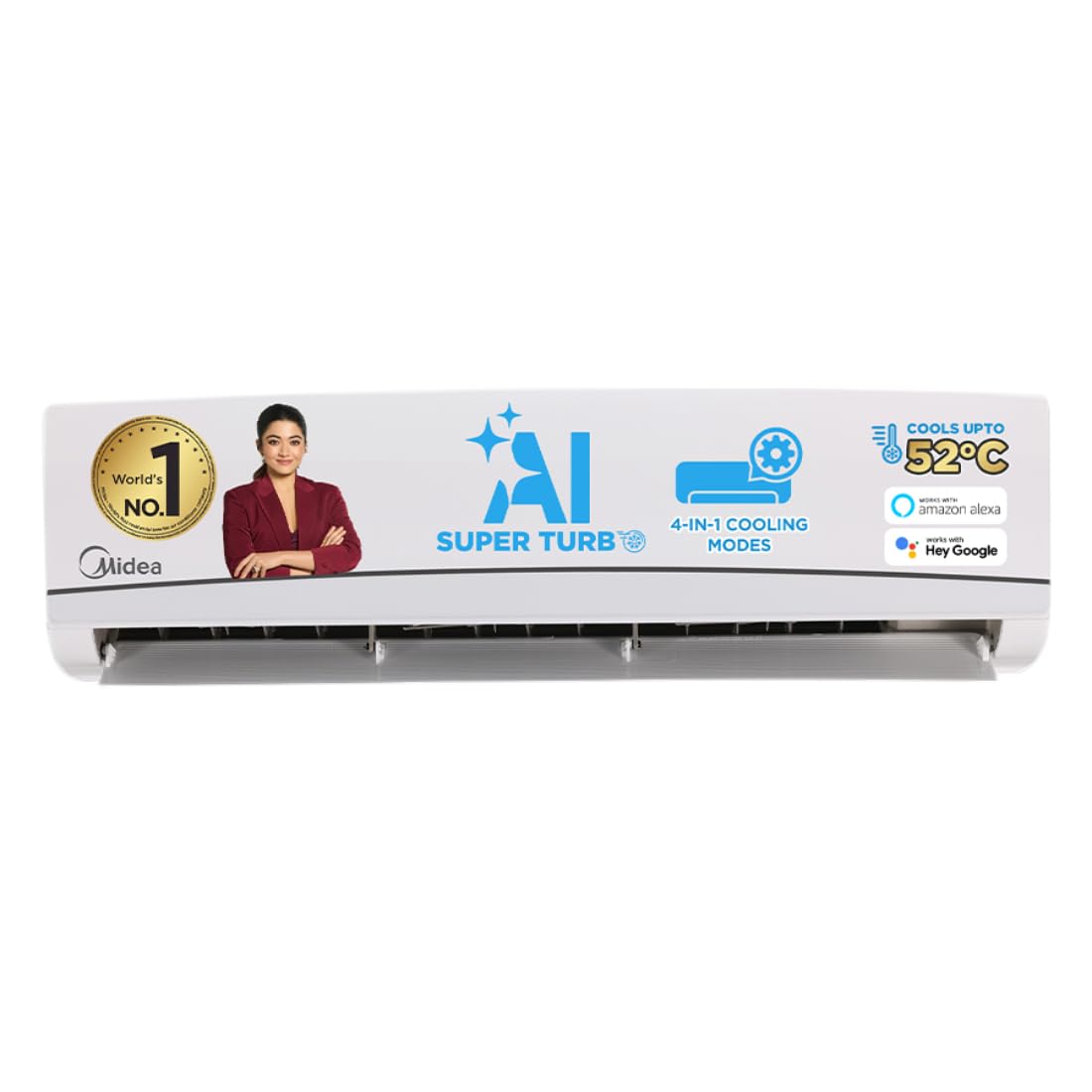 Midea 4-in-1 Convertible AC (1.5T, Wi-Fi)