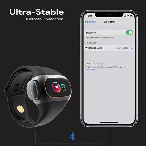 Aipower W20P Fitness Watch with Earphones