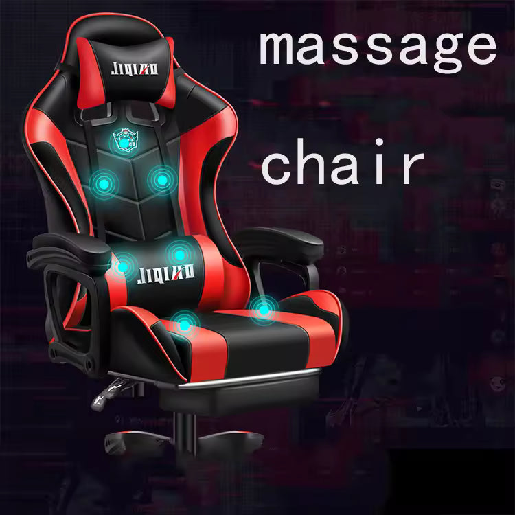 RGB PU Leather Gaming Chair with Speakers